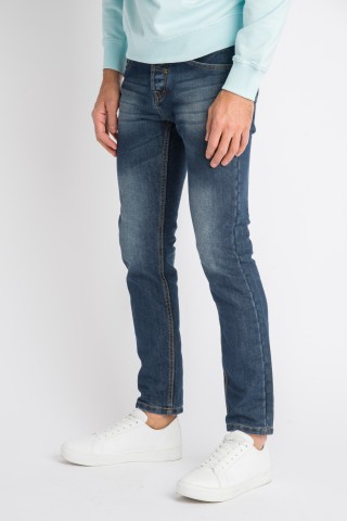 Jeans Slim Fit Blu Sfumato