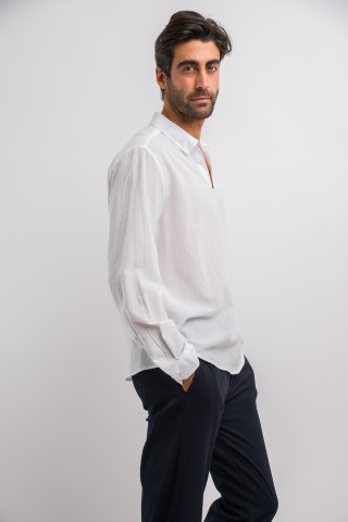 Camicia Casacca Texturizzata
