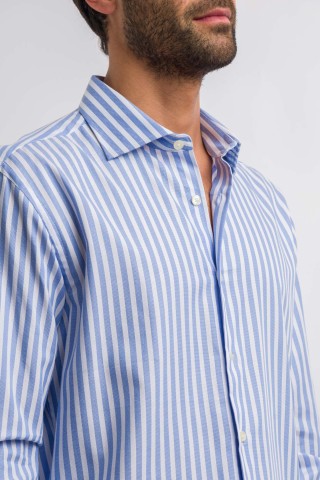 Camicia Tramata Dobby