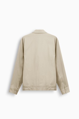 Giubbino Collo Camicia Twill