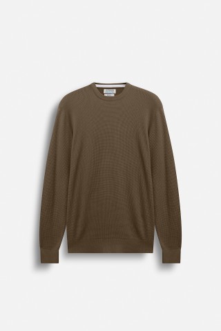 Maglia Girocollo Tramata