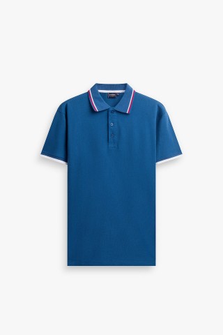 Polo Piquet Contrasto