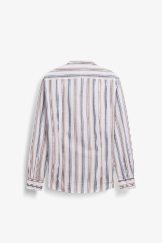 Camicia A Righe Coreana