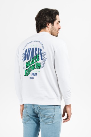 Felpa Oversize Stampa