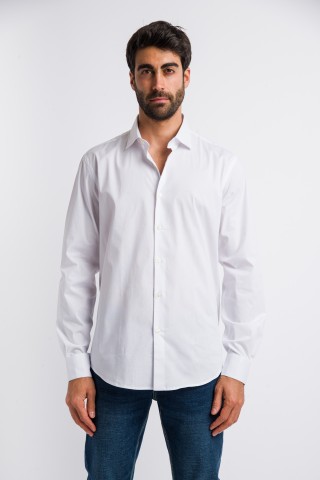 Camicia Tinta Unita Slim