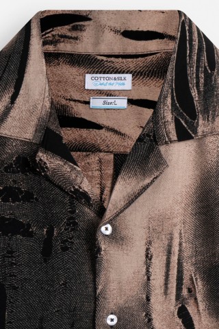 Camicia Hawaii Collo Bowling