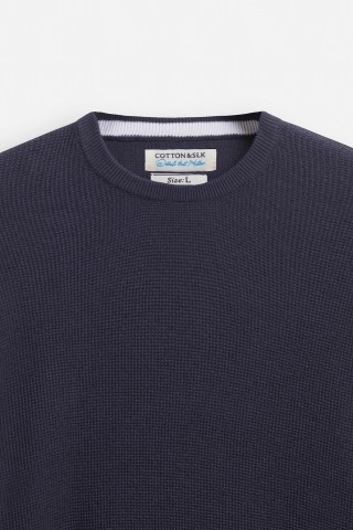 Maglia Girocollo Tramata