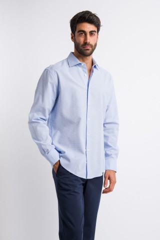 Camicia Tramata Dobby