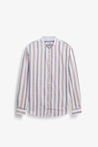 Camicia A Righe Coreana