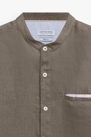Camicia Coreana Lino