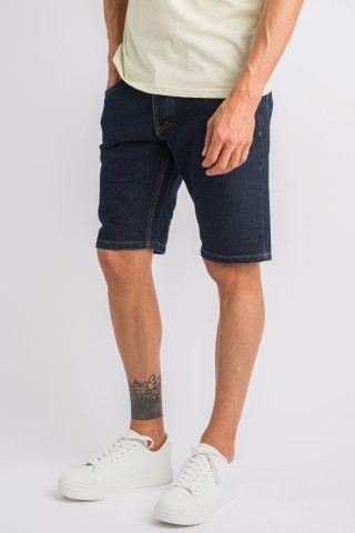 Bermuda Jeans Solid Color