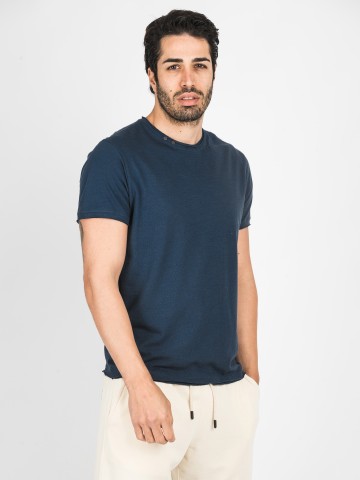 T-Shirt Con Bottoncini