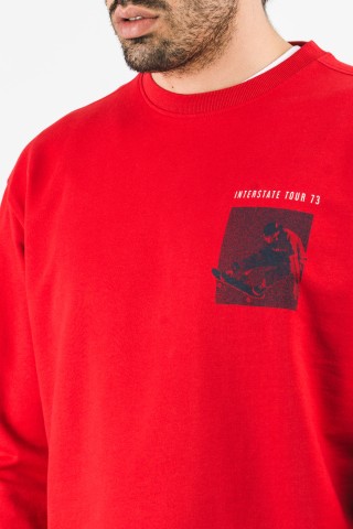Felpa Oversize Stampa