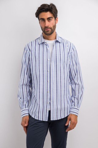 Camicia Righe Fiammata