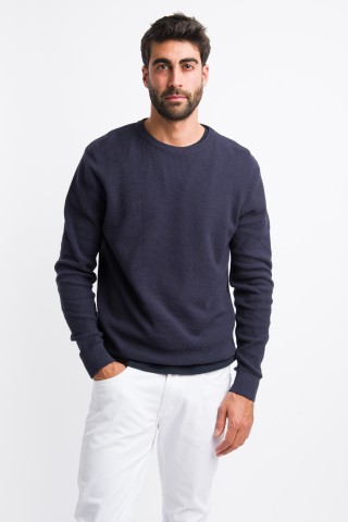 Maglia Girocollo Tramata