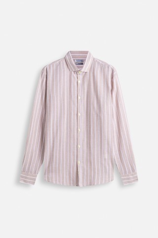 Camicia Fantasia Misto Lino