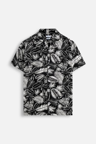 Camicia Hawaii Collo Bowling