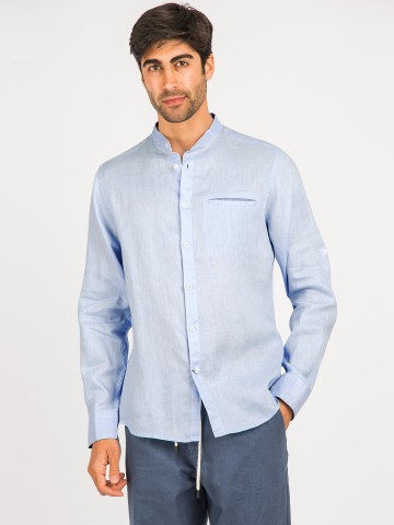 Camicia Coreana Lino