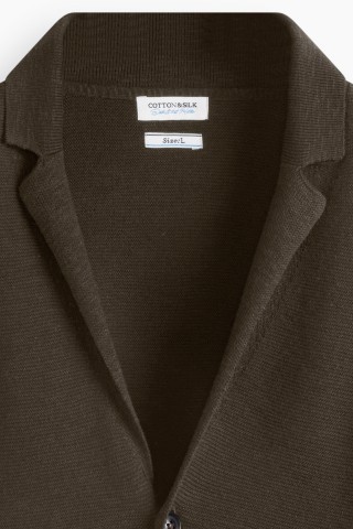 Cardigan Collo Revers