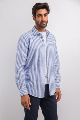 Camicia Righe Fiammata