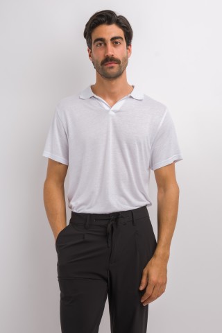 Polo Misto Lino Collo Derby