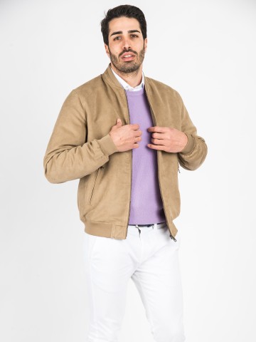 Giubbino Eco-Suede