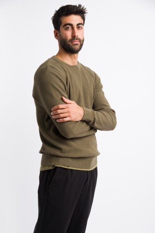 Maglia Girocollo Tramata