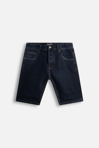 Bermuda Jeans Solid Color