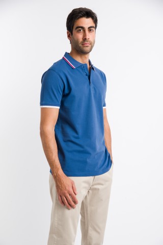 Polo Piquet Contrasto