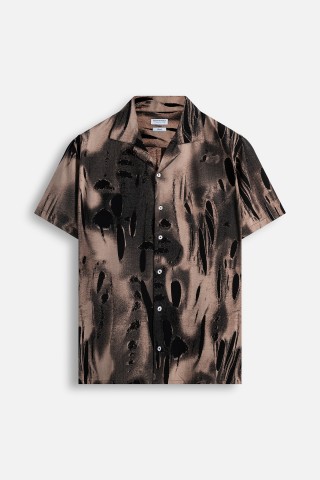 Camicia Hawaii Collo Bowling