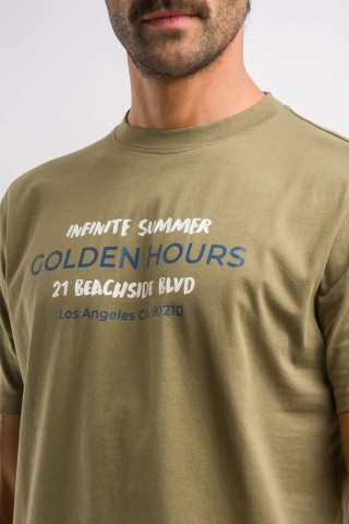 T-Shirt Stampa Lettering
