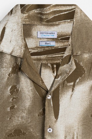 Camicia Hawaii Collo Bowling