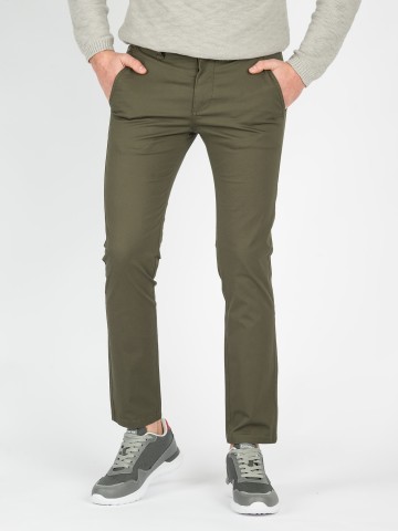 Pantalone Tinta Unita Tasca America