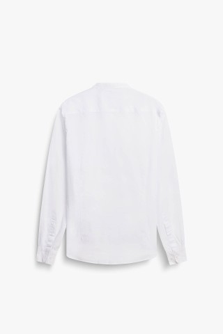 Camicia Coreana Tinta Unita