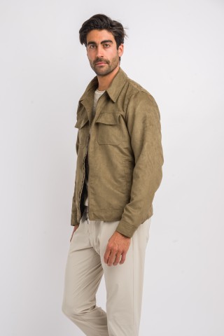 Giubbino Eco-Suede