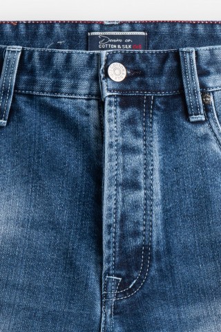 Bermuda Jeans Blu