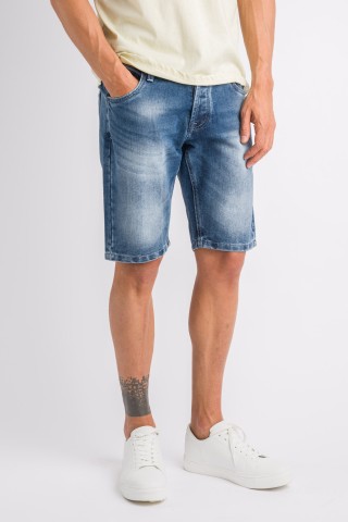 Bermuda Jeans Blu