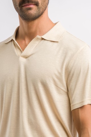 Polo Misto Lino Collo Derby