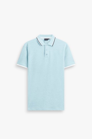 Polo Piquet Contrasto