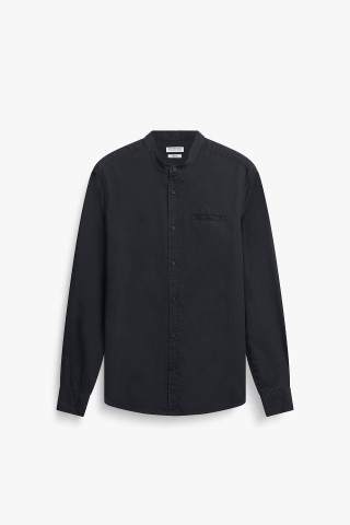 Camicia Coreana Tinta Unita