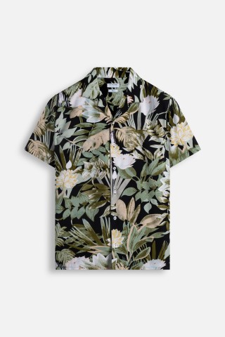 Camicia Hawaii Collo Bowling