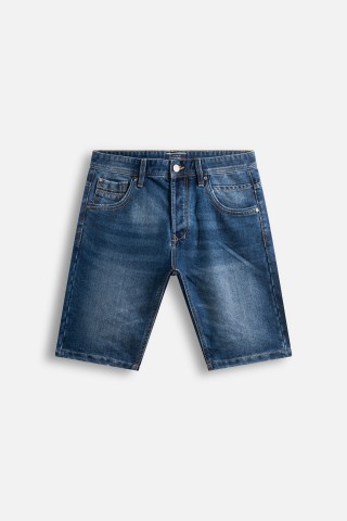 Bermuda Jeans Blu