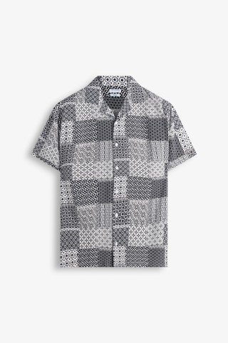 Camicia Hawaii Collo Bowling