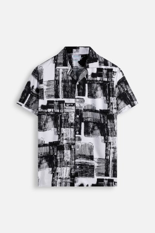 Camicia Hawaii Collo Bowling