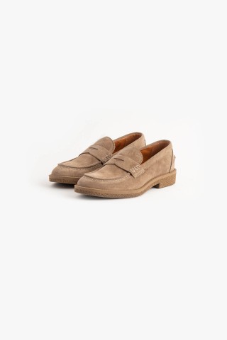 Mocassino Scamosciato