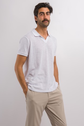 Polo Jacquard Derby