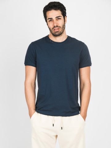 T-Shirt Con Bottoncini