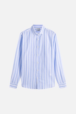 Camicia Fantasia Misto Lino