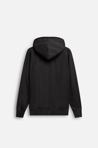 Felpa Zip Cappuccio