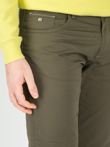 Pantalone Tinta Unita 5 Tasche
